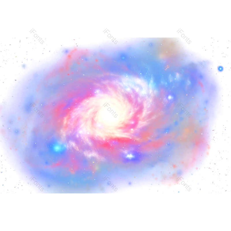 极光图片,星空元素,星空背景PNG,月球免抠素材